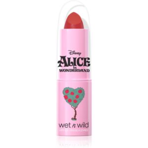Wet n Wild Alice in Wonderland ruj cremos foarte pigmentat culoare Painted Roses 4