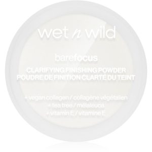 Wet n Wild Bare Focus Clarifying Finishing Powder pudra matuire culoare Translucent 6 g-Țena