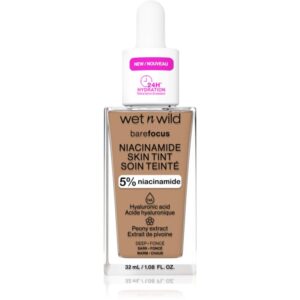 Wet n Wild Bare Focus Niacinamide Skin Tint machiaj ușor de hidratare culoare Deep (Warm) 32 ml-ro