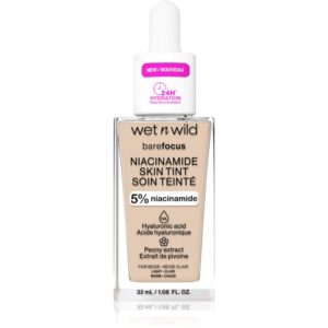 Wet n Wild Bare Focus Niacinamide Skin Tint machiaj ușor de hidratare culoare Fair Beige (Warm) 32 ml-ro