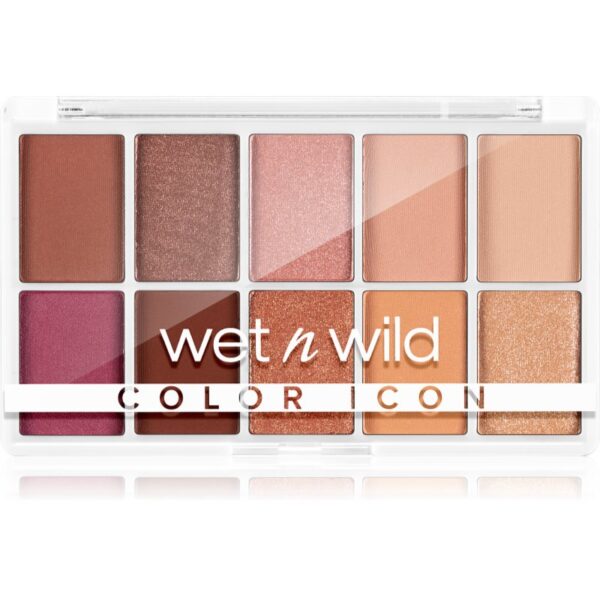 Wet n Wild Color Icon 10-Pan paletă cu farduri de ochi culoare Heart & Sol 12 g-Țena