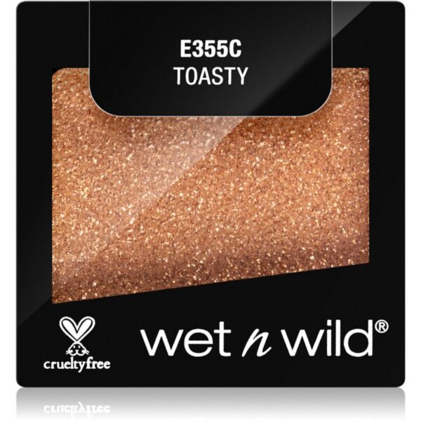 Wet n Wild Color Icon fard de pleoape cremos cu particule stralucitoare culoare Toasty 1