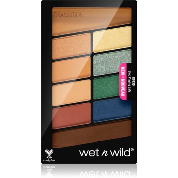 Wet n Wild Color Icon paletă cu farduri de ochi culoare Stop Playing Safe 10 g-ro