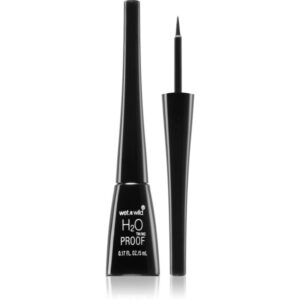 Wet n Wild H2O Proof eyeliner rezistent la apa culoare Black 5 ml-Țena