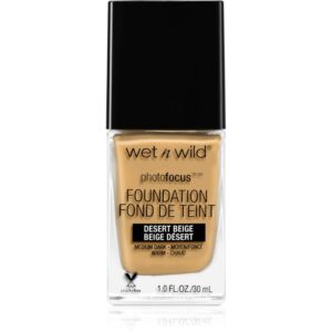 Wet n Wild Photo Focus Make-up lichid matifiant culoare Desert Beige 30 ml-Țena