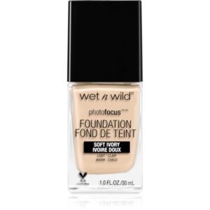 Wet n Wild Photo Focus Make-up lichid matifiant culoare Soft Ivory 30 ml-Țena