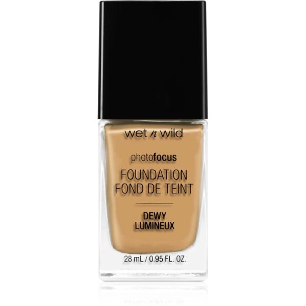 Wet n Wild Photo Focus machiaj ușor de hidratare pentru o piele mai luminoasa culoare Desert Beige 28 ml-Țena