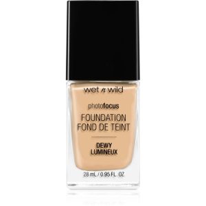 Wet n Wild Photo Focus machiaj ușor de hidratare pentru o piele mai luminoasa culoare Soft Beige 28 ml-Țena