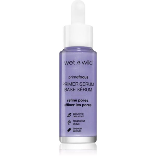 Wet n Wild Prime Focus Fundatia serului lucios hidrateaza pielea si inchide porii 30 ml-Țena