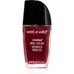 Wet n Wild Wild Shine lac pentru unghii foarte opac culoare Burgundy Frost 12.3 ml-Țena