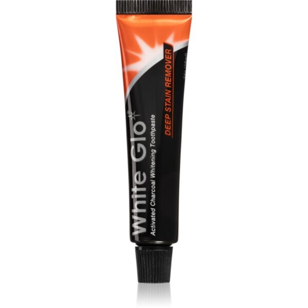 White Glo Charcoal Pasta de dinti albire cu cărbune activ pentru călătorii 24 g-ro