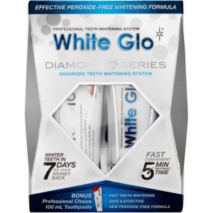 White Glo Diamond Series Whitening System Kit pentru albirea dinților-ro