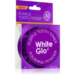 White Glo Purple Tooth Toner Powder pudra pentru albirea dintilor 30 g-Țena