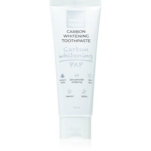 White Pearl PAP Carbon Whitening pasta de dinti pentru albire 75 ml-Țena
