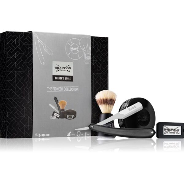 Wilkinson Sword Barbers Style Pioneer Collection set de bărbierit pentru barbati-Țena