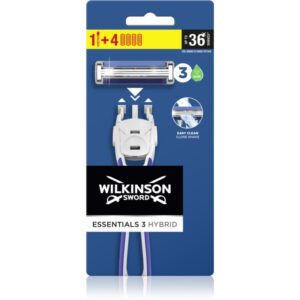 Wilkinson Sword Essentials 3 Hybrid aparat de ras + rezervă 4 pc-ro