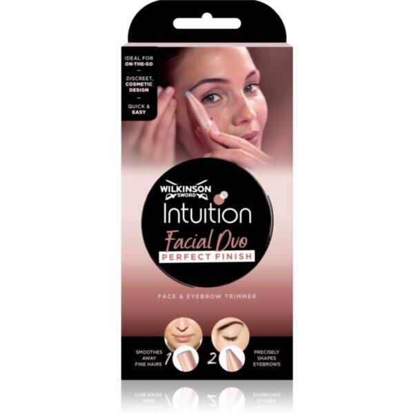 Wilkinson Sword Facial Perfect Finish 2 in 1 trimmer electric pentru par-Țena