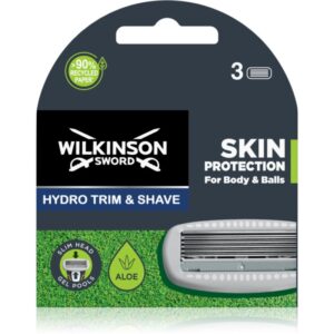 Wilkinson Sword Hydro Trim and Shave Skin Protection For Body and Balls capete de schimb 3 buc-ro