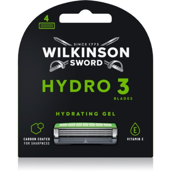 Wilkinson Sword Hydro3 Skin Protection Black Edition capete de schimb 4 buc-ro