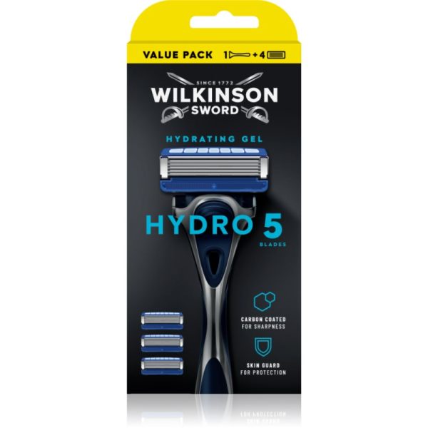 Wilkinson Sword Hydro5 aparat de ras + rezervă 4 pc-ro