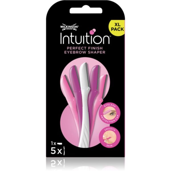 Wilkinson Sword Intuition Perfect Finish Eyebrow Shaper brici pentru sprâncene 5 buc-ro