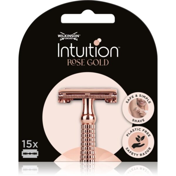 Wilkinson Sword Intuition Rose Gold Blades rezerva Lama 15 buc-Țena