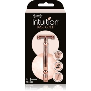 Wilkinson Sword Intuition Rose Gold Razor Aparat de ras + rezervă lame 10 bucati-Țena