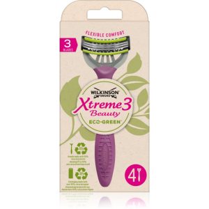 Wilkinson Sword Xtreme 3 Beauty Eco Green aparat de ras de unică folosință 4 buc-Țena