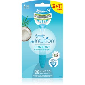 Wilkinson Sword Xtreme 3 Comfort Coconut Delight aparat de ras de unică folosință cu cocos 4 buc-Țena
