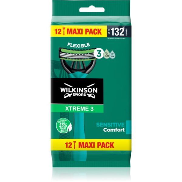 Wilkinson Sword Xtreme 3 Sensitive Comfort aparat de ras de unică folosință pentru barbati 12 buc-ro