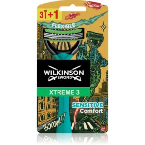 Wilkinson Sword Xtreme 3 Sensitive Comfort (limited edition) aparat de ras de unică folosință pentru bărbați 4 buc-Țena