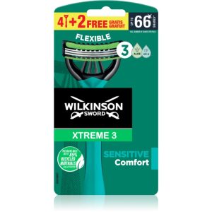 Wilkinson Sword Xtreme 3 Sensitive aparat de ras de unică folosință 6 buc-Țena