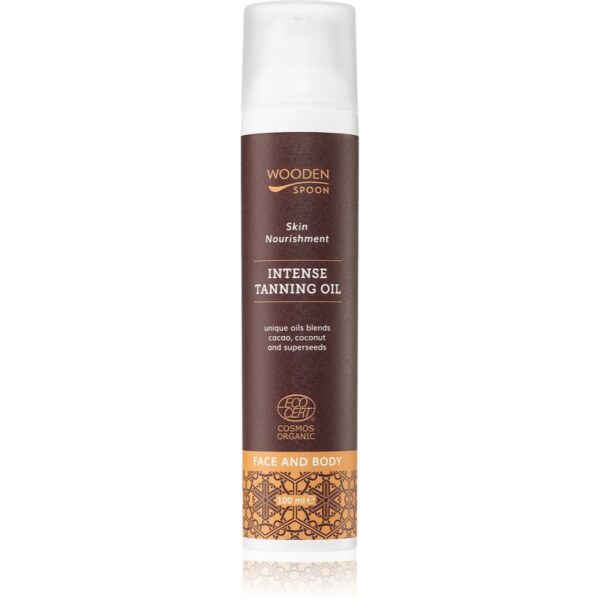 WoodenSpoon Skin Nourishment ulei de corp hranitor pentru un bronz intens 100 ml-ro