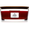 Woodwick Cinnamon Chai lumânare parfumată cu fitil din lemn (hearthwick) 453 g-ro