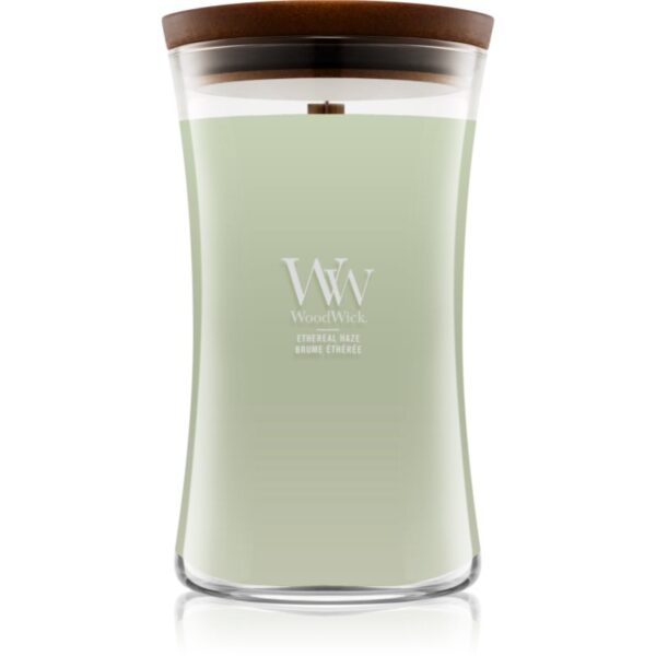 Woodwick Ethereal Haze lumânare parfumată cu fitil din lemn 610 g-ro