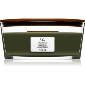 Woodwick Frasier Fir lumânare parfumată cu fitil din lemn (hearthwick) 453.6 g-ro