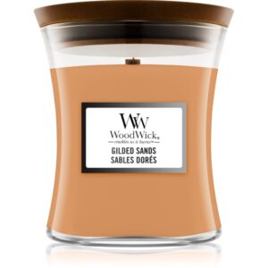 Woodwick Gilded Sands lumânare parfumată 275 g-ro