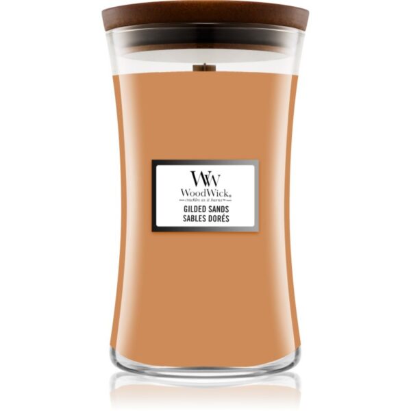 Woodwick Gilded Sands lumânare parfumată 610 g-ro