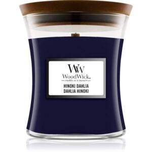 Woodwick Hinoki Dahlia lumânare parfumată 275 g-ro