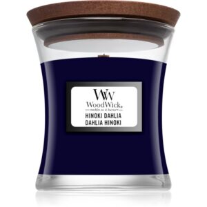 Woodwick Hinoki Dahlia lumânare parfumată 85 g-ro