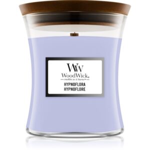 Woodwick Hypnoflora lumânare parfumată cu fitil din lemn 275 g-Țena