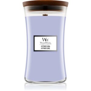 Woodwick Hypnoflora lumânare parfumată cu fitil din lemn 610 g-Țena