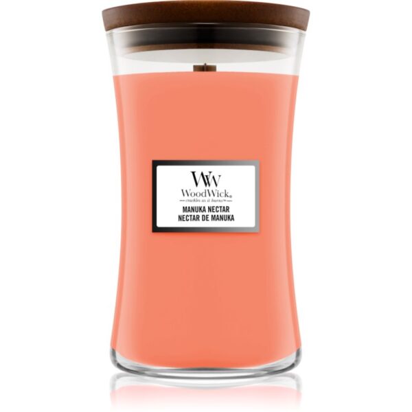Woodwick Manuka Nectar lumânare parfumată 610 g-Țena