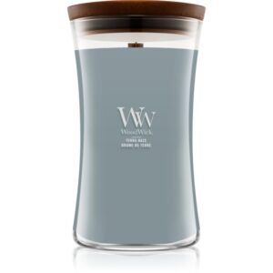 Woodwick Terra Haze lumânare parfumată cu fitil din lemn 610 g-Țena