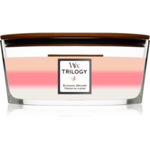 Woodwick Trilogy Blooming Orchard lumânare parfumată 453.6 g-ro