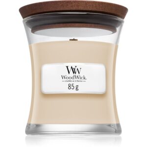 Woodwick White Honey Miel Blanc lumânare parfumată cu fitil din lemn 85 g-Țena