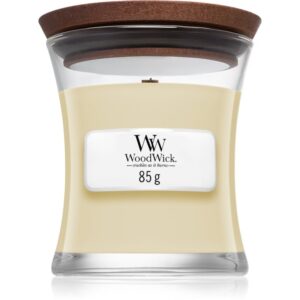 Woodwick White Teak lumânare parfumată cu fitil din lemn 85 g-ro