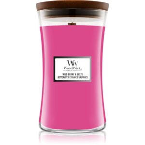 Woodwick Wild Berry & Beets lumânare parfumată cu fitil din lemn 609.5 g-ro