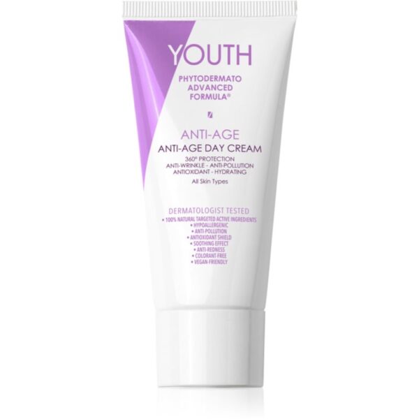 YOUTH Anti-Age Anti-Age Day Cream crema de zi hidratanta anti-îmbătrânire 50 ml-Țena