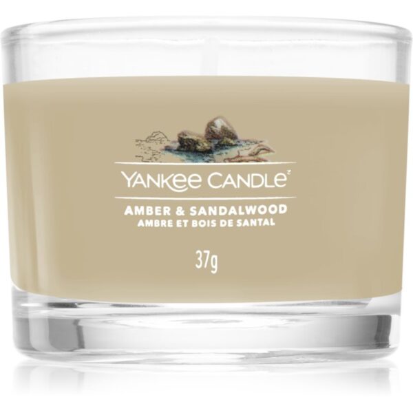 Yankee Candle Amber & Sandalwood lumânare votiv 37 g-ro